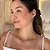 Choker Bolinha e Zircônias Retangulares Cristal Folheado a Ouro 18K - Imagem 2