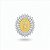 PINGENTE MANDALA OVAL CRAVJ NSA - Imagem 1