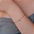 Pulseira Veneziano Nossa Senhora Aparecida Folheado a Ouro 18k - Imagem 1