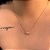 Colar Olho Grego Cravejado Cristal Folheado a Ouro 18k - Imagem 1