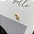 Colar Cruz Mini Cravejado Folheado a Ouro 18K - Imagem 2