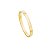 Anel Fio Liso Folheado a Ouro 18K - Imagem 2