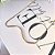 Colar Fio Ondulado Folheado a Ouro 18K - Imagem 1