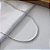 Colar 40cm Riviera Redonda 2mm Folheado a Prata 925 - Imagem 1