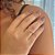 Anel Aro 3 Cruzes Lisas Folheado a Ouro 18k - Imagem 3