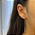 Brinco Earline Bolinha Folheado a Prata 925 - Imagem 1
