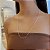 Colar Veneziano 0,6Mm Com Bolinhas 60Cm Folheado a Prata 925 - Imagem 1