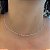 Choker Veneziano Bolinhas Delicadas Folheado a Prata 925 - Imagem 1