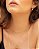Colar Moeda Oval Folheado a Ouro 18K - Imagem 2