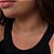 Choker Corações Vazados Soldados Folheado a Prata 925 - Imagem 1