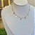 Colar Choker Correntinha com Pingentes de Corações Lisos Folheado a Ouro 18k - Imagem 1