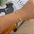 Pulseira Cartier 0,7mm com 5 Bolas Folheado a Prata 925 - Imagem 2