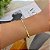 Bracelete Aro Laminado Liso Folheado a Ouro 18k - Imagem 1