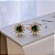 Brinco de Flor Pétalas Cravejadas e Zirconia Verde Central Folheado a Ouro 18k - Imagem 1