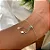 Pulseira Trevo Vintage Regulavel Folheado a prata 925 - Imagem 2