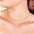 Colar Corrente Bolinha Dupla Folheado a ouro 18K - Imagem 1