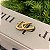 Argola Retangular Fio Liso Abaulado G Folheado a ouro 18K - Imagem 1