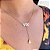 Colar Gravatinha Mae Folheado a ouro 18K - Imagem 1