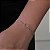 Pulseira Veneziano Coração Vazado Fio Laminado Steel - Imagem 1