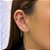 Piercing Cluster Navetes Lisos e Cristal Folheado a ouro 18K - Imagem 2