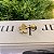 Piercing Umbigo Borboleta Desenhada Cravejada Folheado a ouro 18K - Imagem 1
