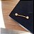 Piercing de Mamilo Ponto de Luz Plug Folheado a ouro 18K - Imagem 1