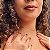 Colar Choker Rabo de Rato e Folhas Lisas Folheado a ouro 18K - Imagem 1