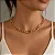 Colar Corrente Elos Mistos Folheado a ouro 18K - Imagem 1