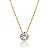 Colar Ponto de Luz M Folheado a ouro 18K - Imagem 1