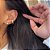 Piercing de Argola Fio Tubo Enrolado G Folheado a Prata 925 - Imagem 2