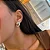 Brinco Puma Folheado a ouro 18K - Imagem 1
