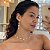 Colar Choker Pérolas Redondas Organicas Folheado a ouro 18K - Imagem 1