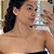 Colar Gravatinha Ponto de Luz e Quadrado Liso Folheado a ouro 18K - Imagem 1