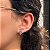Brinco Earjacket Aberto 3 Fios Lisos Steel - Imagem 2