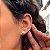 Brinco Redondo Trabalhado Folheado a ouro 18K - Imagem 2