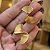 Brinco Espiral Trabalhado Folheado a Ouro 18k - Imagem 4