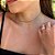 Colar Choker Rabo de Rato Liso Steel - Imagem 1