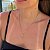 Pingente Cruz com Cristo Folheado a ouro 18K - Imagem 2
