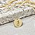 Colar Nylon Inicial Personalizado Folheado a Ouro 18K - Imagem 2