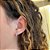 Piercing Fake Fio Torcido Steel - Imagem 1