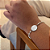 Pulseira de Pérolas Medalha Borboleta Steel - Imagem 2
