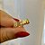 Anel Personalizado Nome Folheado a ouro 18K - Imagem 1
