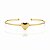 Bracelete Coração Liso - Imagem 1