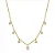 CD CHOKER CORRENTINHA BOLINHA ZIRCS - Imagem 1