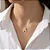 Colar Nylon Letra Lisa G - Imagem 1