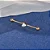 Piercing 40mm Bastão Coração Zircônia - Imagem 1