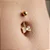 Piercing Bananinha Lacinho Cravejado - Imagem 1