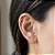 Piercing Cluster Arco Cravejado Cristal - Imagem 1