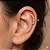 Piercing Cluster 7 Zircônias Redondas - Imagem 1
