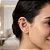 Piercing Coração Cravejado M Base Reta - Imagem 1